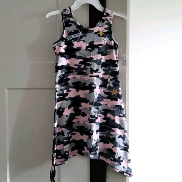 5/$25 🧡 NWT! Girl's Camo Sundress Sz 7/8 - Picture 1 of 7